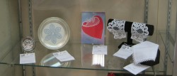 Bobbin lace display